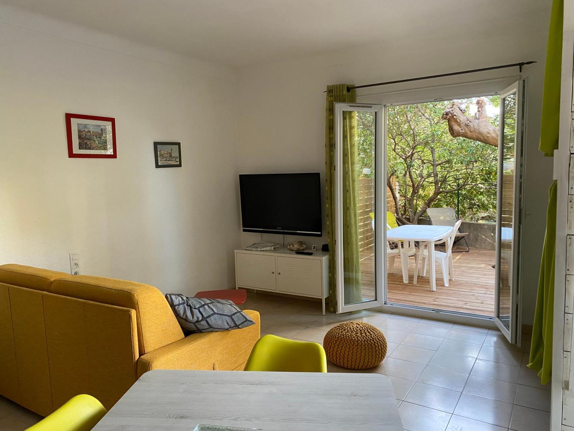 Studio Avec Parking Et Exterieur A 2 Min De La Plage อาร์เจเลส-ซัวร์-แมร์ ภายนอก รูปภาพ